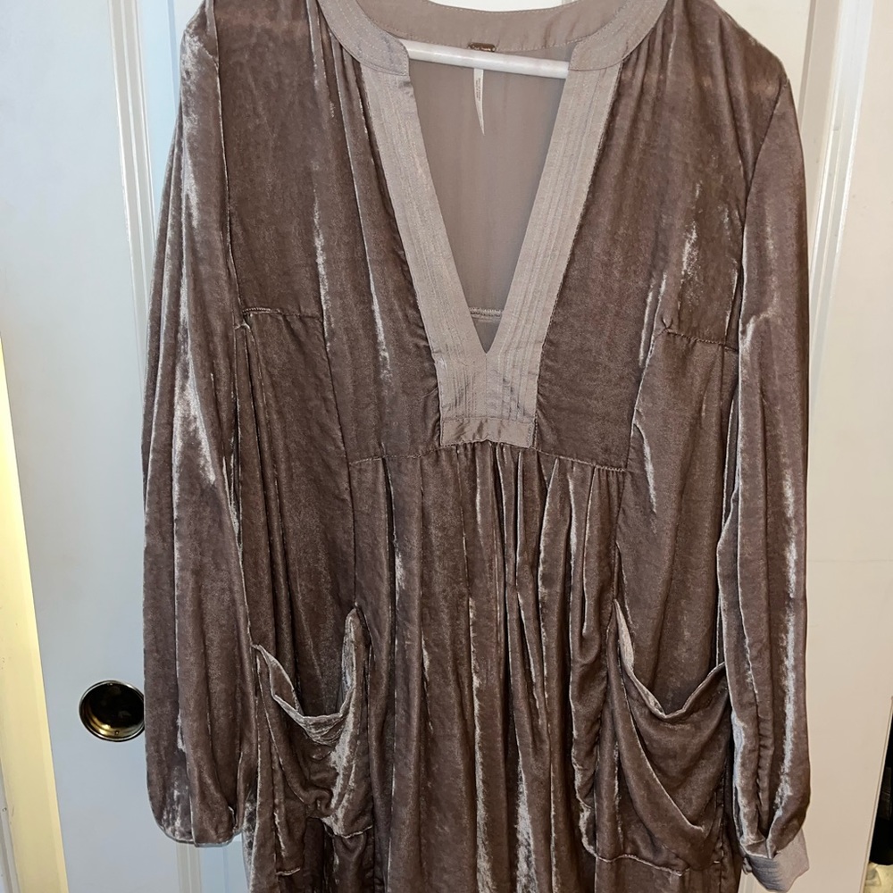 Free People Velvet Tunic